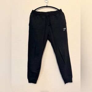 Gymshark Black Logo Joggers